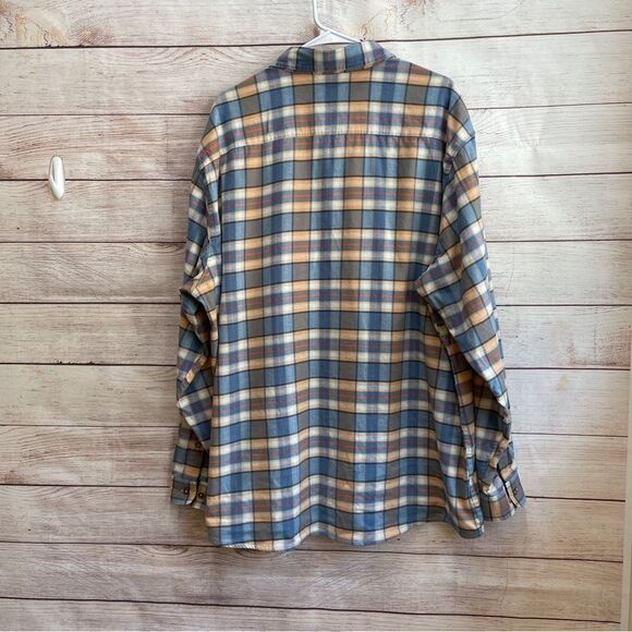NEW WITH TAGS ORVIS FLAT CREEK PLAID FLANNEL SHIRT - Picture 6 of 8